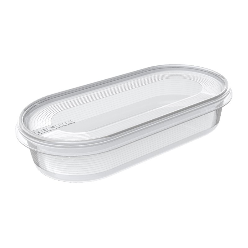 Ovale diepvriesdoos Helsinki, 0,8 liter